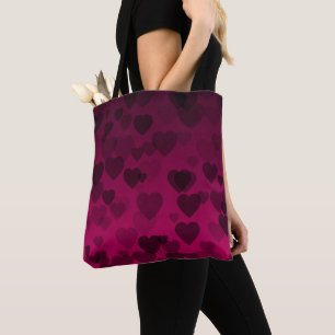 Hearts Pattern 18 Tote Bag