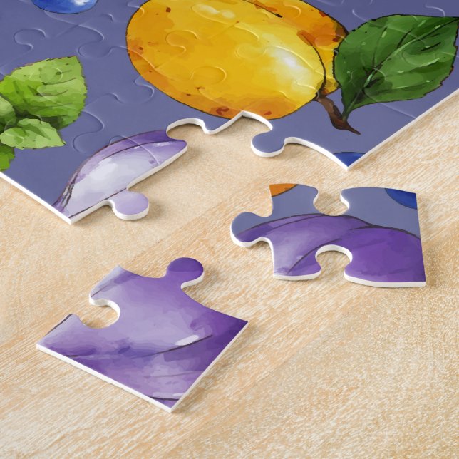 Hearts Pattern 1 Jigsaw Puzzle (Side)