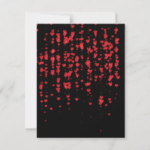 Hearts Pattern 24 Card