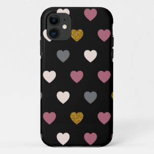 Hearts Pattern 30 Case-Mate iPhone Case