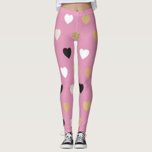 Hearts Pattern 32 Leggings
