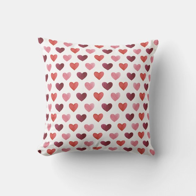 Hearts Pattern Cushion (Front)