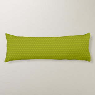 Hearts Pattern-Two Tone/Lime Green Body Cushion