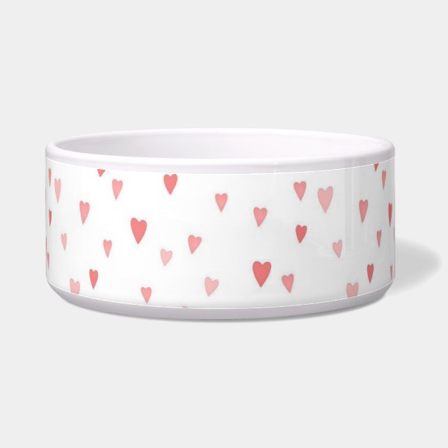 Hearts Pet Bowl (Right)