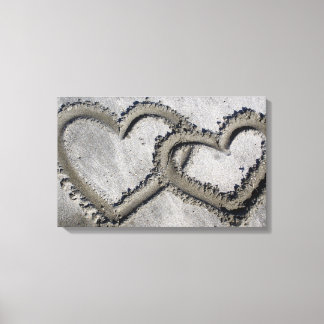 Hearts Photo Canvas Print