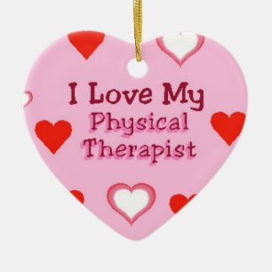 Hearts: Physical Therapist Ornament