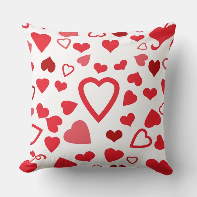 Hearts Pillow (Front)