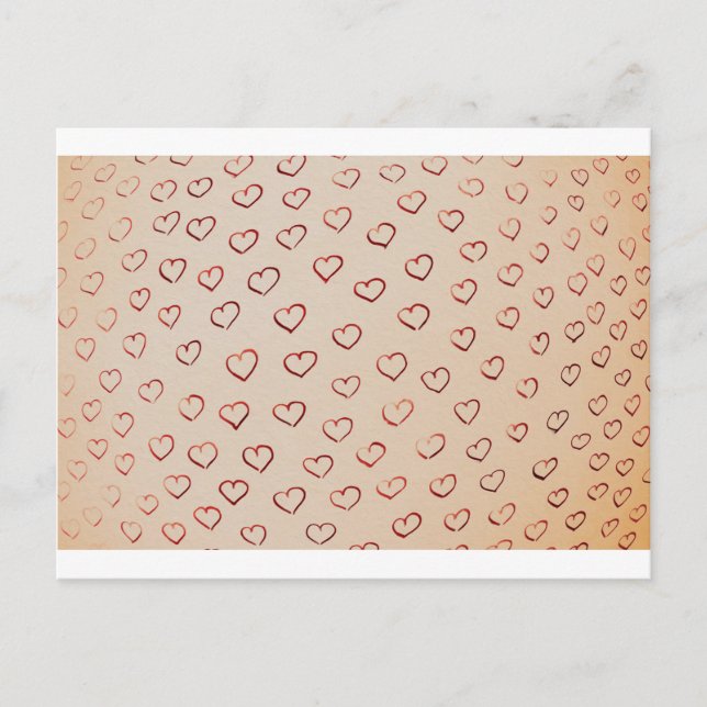Hearts Postcard (Front)