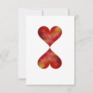 Hearts Postcard