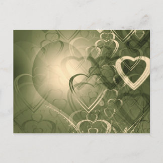 Hearts Postcard