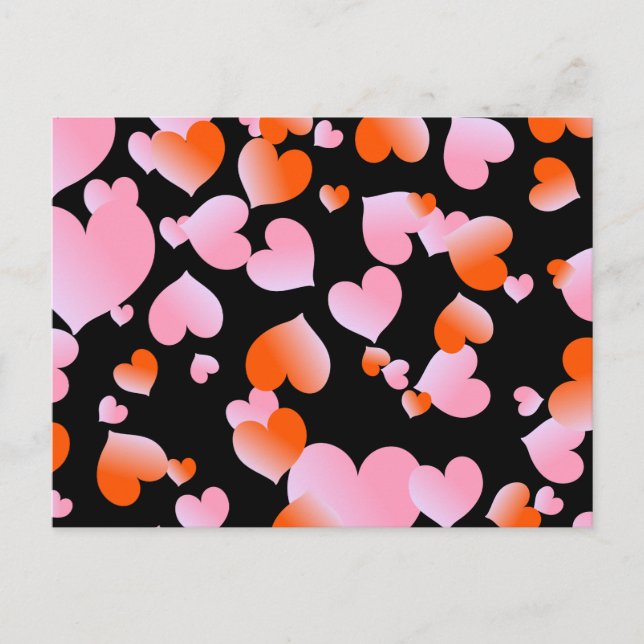 Hearts Postcard (Front)