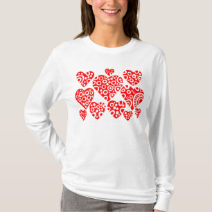 Hearts - Red T-Shirt