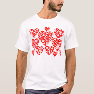 Hearts - Red T-Shirt