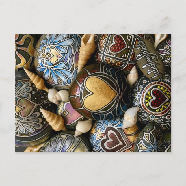 Hearts ROCK! Post Cards do too! (Front)