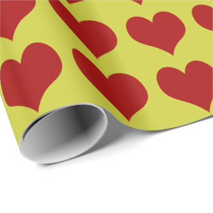 Hearts ~ Roll Gift Wrapping Paper COLOR CHANGE