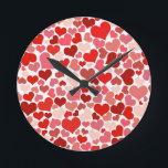 HEARTS ROUND CLOCK<br><div class="desc">HEARTS</div>