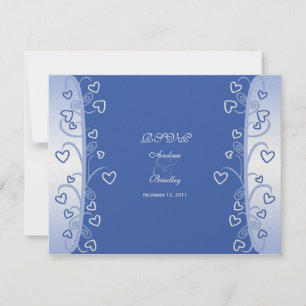 Hearts & Scrolls Wedding Response Card