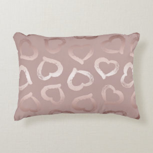 Hearts seamless pattern decorative cushion