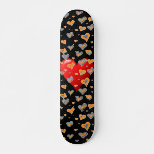 Hearts Skateboard