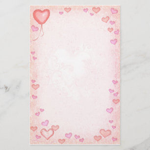 Hearts Stationery