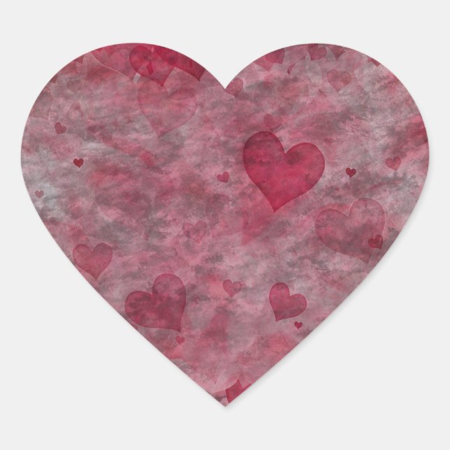 Hearts Sticker (Front)
