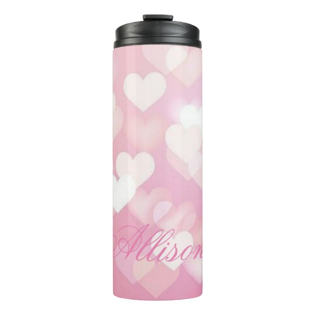 Hearts Thermal Tumbler (Front)