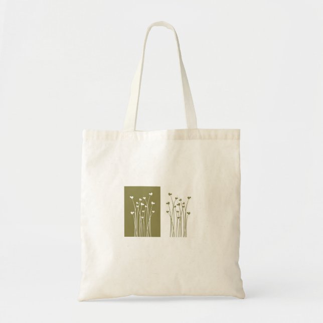 hearts tote bag (Front)