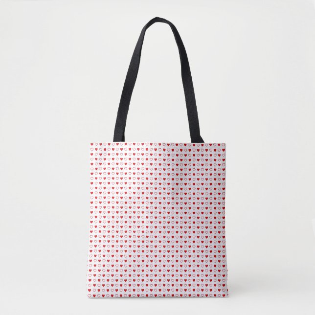 Hearts Tote Bag (Front)