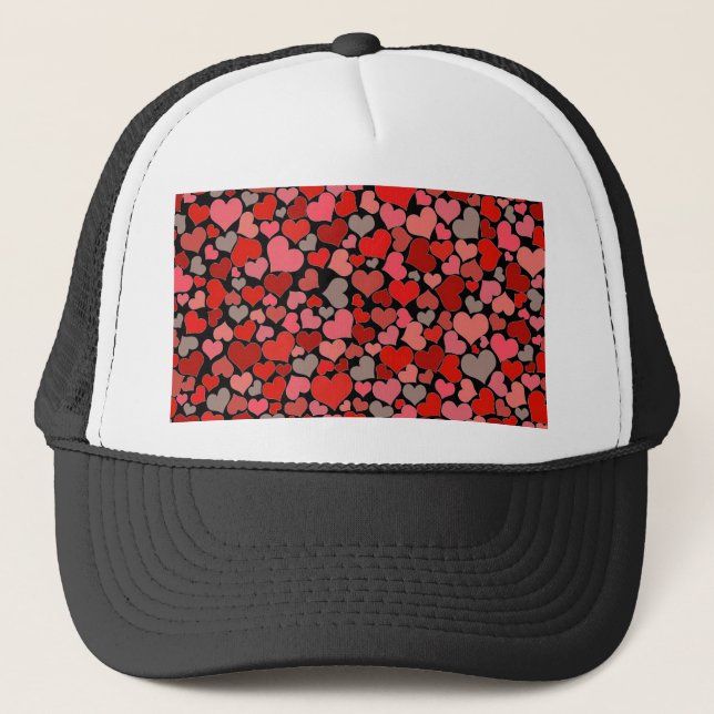 Hearts Trucker Hat (Front)