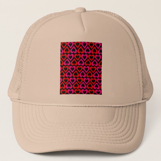 Hearts Trucker Hat (Front)