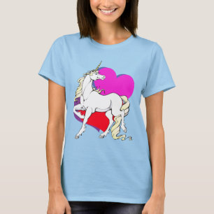 hearts, unicorn 1 T-Shirt