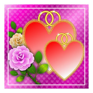 Hearts Valentine's Day-20362 Photo Print