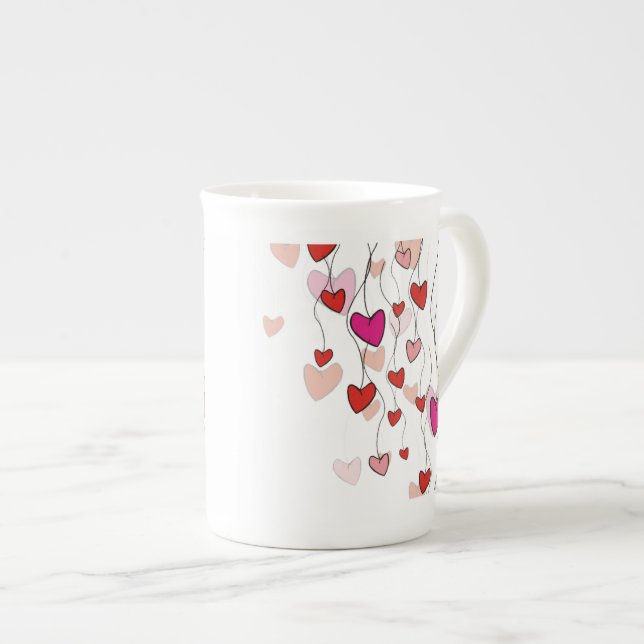 Hearts Vine Speciality Mugs (Front Right)