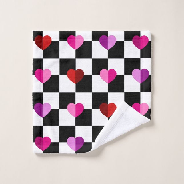 Hearts Wash Cloth (Wash Cloth)