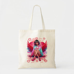 Hearts & Wings: Street Angel Tote Bag