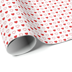 Hearts Wrapping Paper