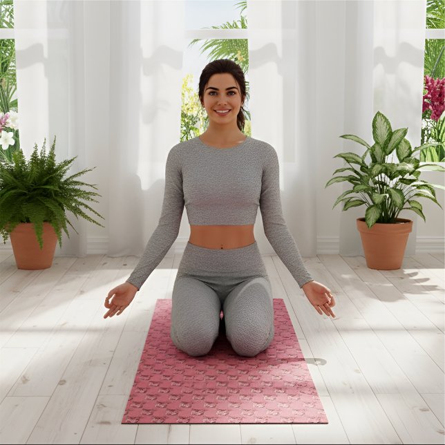 Hearts Yoga Mat (Creator Uploaded)