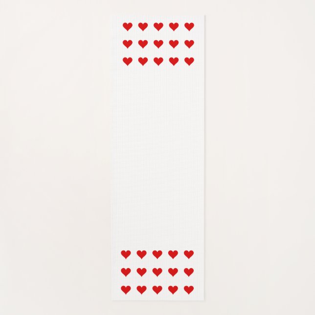 Hearts Yoga Mats  (Front)