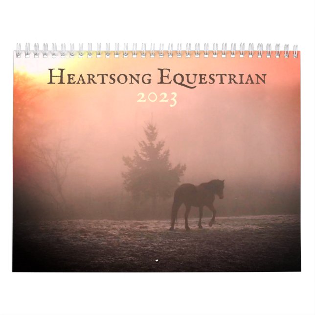 Heartsong Equestrian 2023 Wall Calendar (Cover)