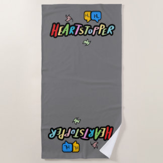 Heartstopper Beach Towels