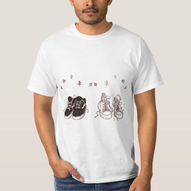 heartstopper characters shoes aesthetic T-Shirt (Front)
