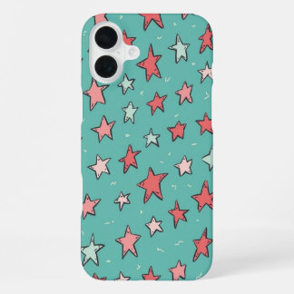 Heartstopper nick nelson stars phone blue iPhone 16 plus case