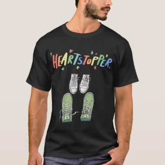 Heartstoppers Leaves Cute Shoes Heartstopper Love T-Shirt