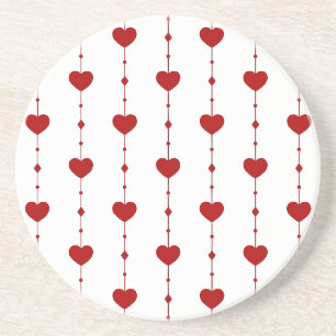 Heartstrings in Red Coaster