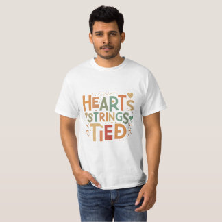 Heartstrings Tied" Emotional Connection T-Shirt