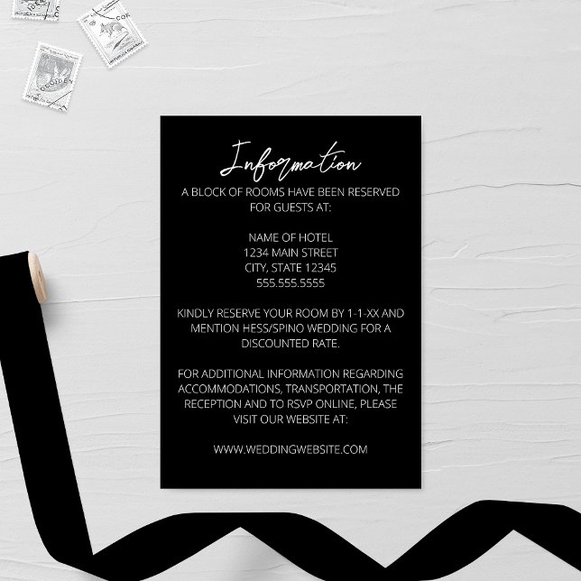 Heartstrings Wedding Enclosure Card (Creator Uploaded)