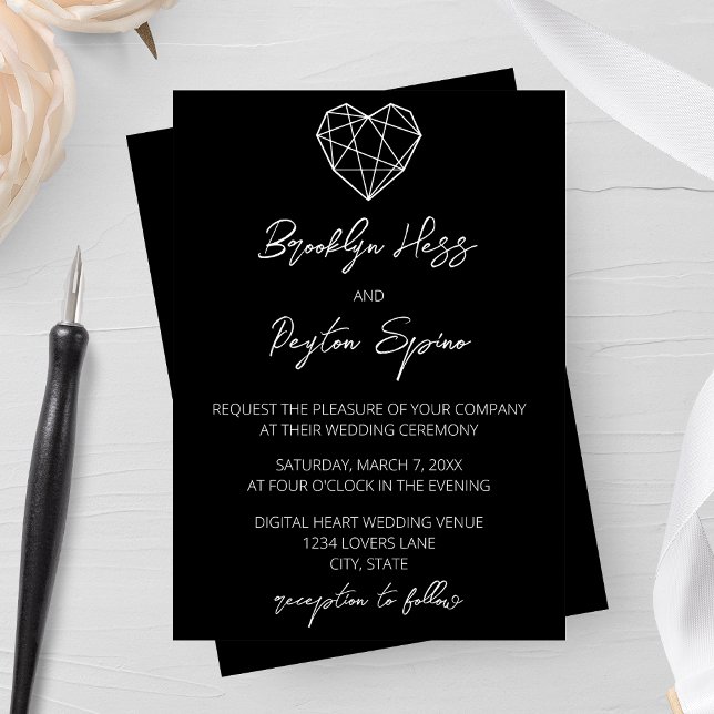 Heartstrings Wedding Invitation (Creator Uploaded)