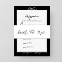 Heartstrings Wedding Invitation