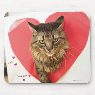 Heartthrob Cat Mouse Pad