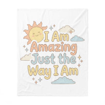 Heartwarming Kids Affirmation Amazing Just As I Am